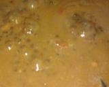 A picture of step 5 of Dal makhani with masala lachha parantha.