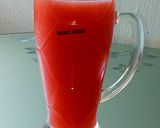 A picture of step 1 of Watermelon pineapple juice.