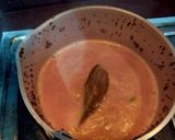 A picture of step 5 of Tulsi Chai.