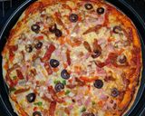 A picture of step 9 of Easy Pizza Base.