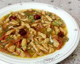 A picture of step 10 of Szechuan chicken.