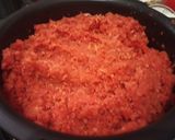 A picture of step 2 of Carrot Halwa (without milk/mawa).