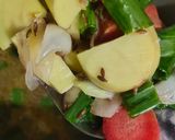 A picture of step 1 of Rice Pilaf (Orrisa dish).