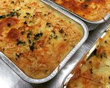 Foto langkah ke 9 dari resep Macaroni Schotel Mozarela.