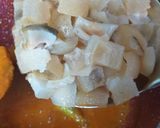 Gambar langkah 3 resipi Kulit Lembu Masak sambal Kuning Pedas.