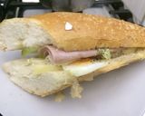 Foto del paso 2 de la receta: Sándwich de jamón y huevo