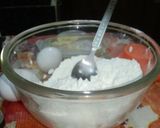 A picture of step 1 of Butter Scotch Cake.