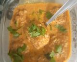 A picture of step 4 of #Stuffed paneer curry in different style.