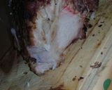 Foto del paso 1 de la receta: Sanguche de asado de cerdo con pan al vino
