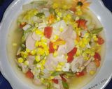 Foto langkah ke 4 dari resep (44) Sawi putih mix jagung.