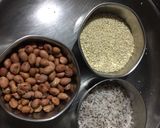 A picture of step 1 of Hyderabadi Mirch ka Salan.