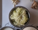 A picture of step 1 of Instant bottle gourd Handavo.