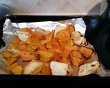 A picture of step 6 of Warm, sweet and spicy roasted veggie soup.