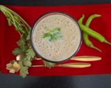 A picture of step 2 of Sattu Buttermilk/ Sattu Chaas/ Refreshing Desi Sattu Drink For Summer ☀️.