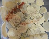 Foto del paso 2 de la receta: Papas con queso y crema al microondas (salsa de queso)