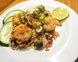 Foto del paso 3 de la receta: Arroz Frito con Langostinos al Estilo Tailandés