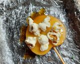 Foto del paso 4 de la receta: Rodajas de manzana con pochoclos