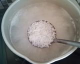 Foto langkah ke 1 dari resep Bubur tengiri bayam wortel..Mpasi Athaya 8+.