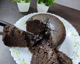 एगलैस चॉको लावा केक (eggless choco lava cake recipe in Hindi) रेसिपी चरण 4 फोटो