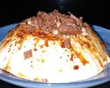 A picture of step 2 of Snow pudding.