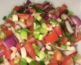 A picture of step 1 of Pico De Gallo.