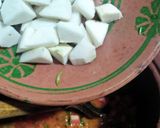 A picture of step 7 of Mix vegetable handi.