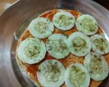 A picture of step 3 of Bombay chapati sandwich.