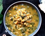 A picture of step 7 of Maharashtrian alu chi patal bhaji.