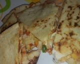 A picture of step 2 of Chicken Quasadillas.