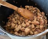 Foto del paso 5 de la receta: Arroz tres delicias, cerdo, carne y pulpo