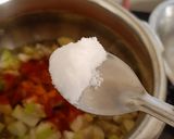 A picture of step 4 of Lauki ki sabzi.