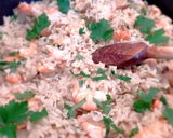 Une image de l'étape 5 de Crevettes biryani.