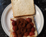 Foto del paso 2 de la receta: Sándwich de cerezas con cacao puro