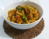 A picture of step 7 of Fusilli pasta.