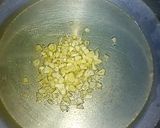 A picture of step 1 of Aloo Palak.