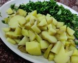 मेथी आलू के गुटके (methi aloo ke gutke recipe in Hindi) रेसिपी चरण 1 फोटो