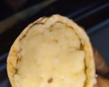 A picture of step 3 of Leftover roti cone.