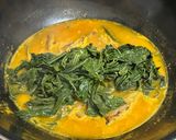 Foto langkah ke 5 dari resep Lodeh Gapetan Daun Singkong.