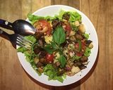 Une image de l'étape 4 de Salade César.