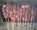 Foto langkah ke 9 dari resep Sate kambing bumbu kacang.