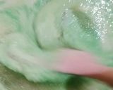 Foto langkah ke 2 dari resep Bubur singkong pandan kuah santan.
