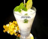 A picture of step 7 of Ice Apple Mint Chia Cooler - Tadgola Pudina Chia Sharbat.