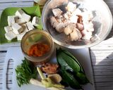 Foto langkah ke 2 dari resep Ikan Tuna Kuah Kuning No Santan.