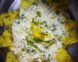 मूंगलेट पिज़्ज़ा (moonglet pizza recipe in Hindi) रेसिपी चरण 6 फोटो