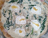 Foto del paso 5 de la receta: Quiche de hojaldre con espinacas y queso de cabra