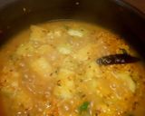 A picture of step 3 of Bhuna Moong Dal with Dudhi /Louki Moong Dal Sabzi.