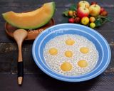 Hình bước làm 4 của món Chè Dưa Lưới Sago