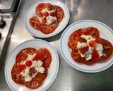 Une image de l'étape 9 de Petites salades de tomates au crabe.