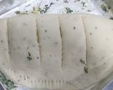 A picture of step 4 of Cheese garlic bread without yeast.