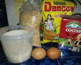 Foto langkah ke 1 dari resep Kue Kering Kacang Coklat Cookies No Tepung.